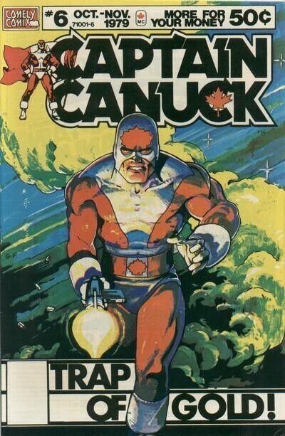 Captain Canuck (1975) #6 VF-. Stock Image