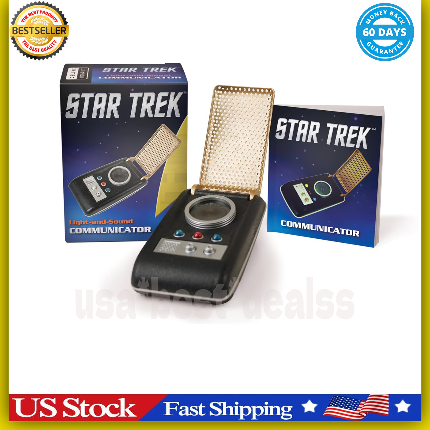 Star Trek WB Light Sound Communicator: Sci-Fi Collectible Prop