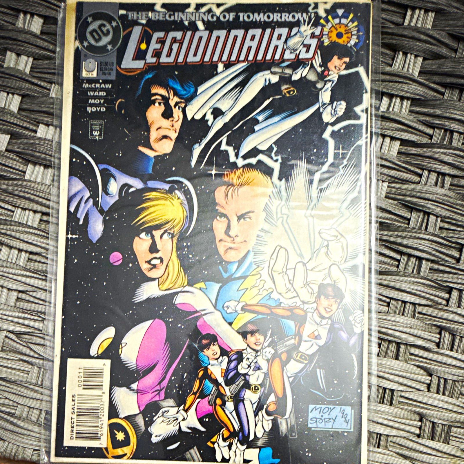 DC Comics Legionnaires #0 The Beginning of Tomorrow Direct Edition (1994)