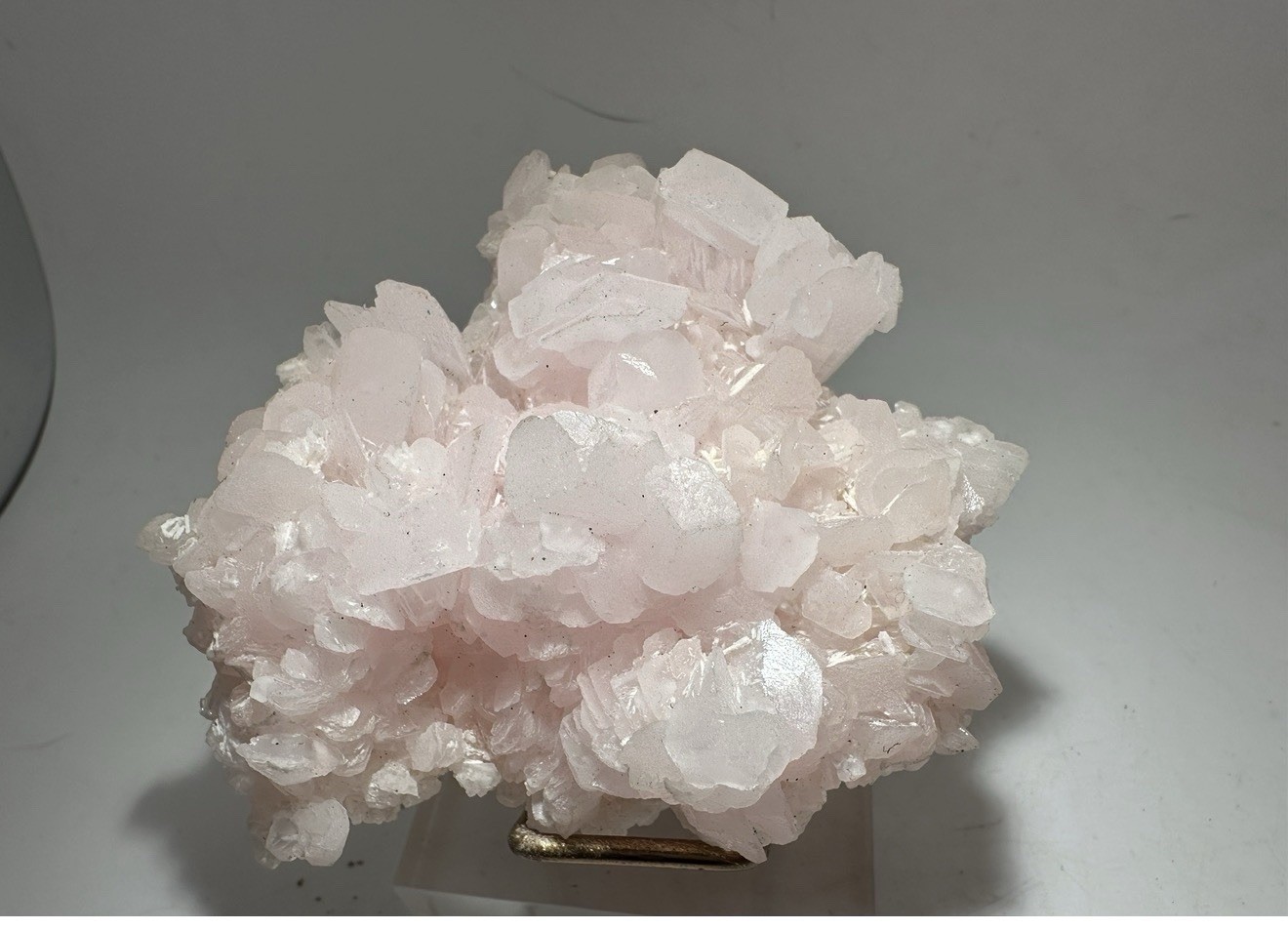 Aesthetic Manganoan Calcite Specimen 10.2cm 2nd Sovetskii Mine Dalengorsk Russia