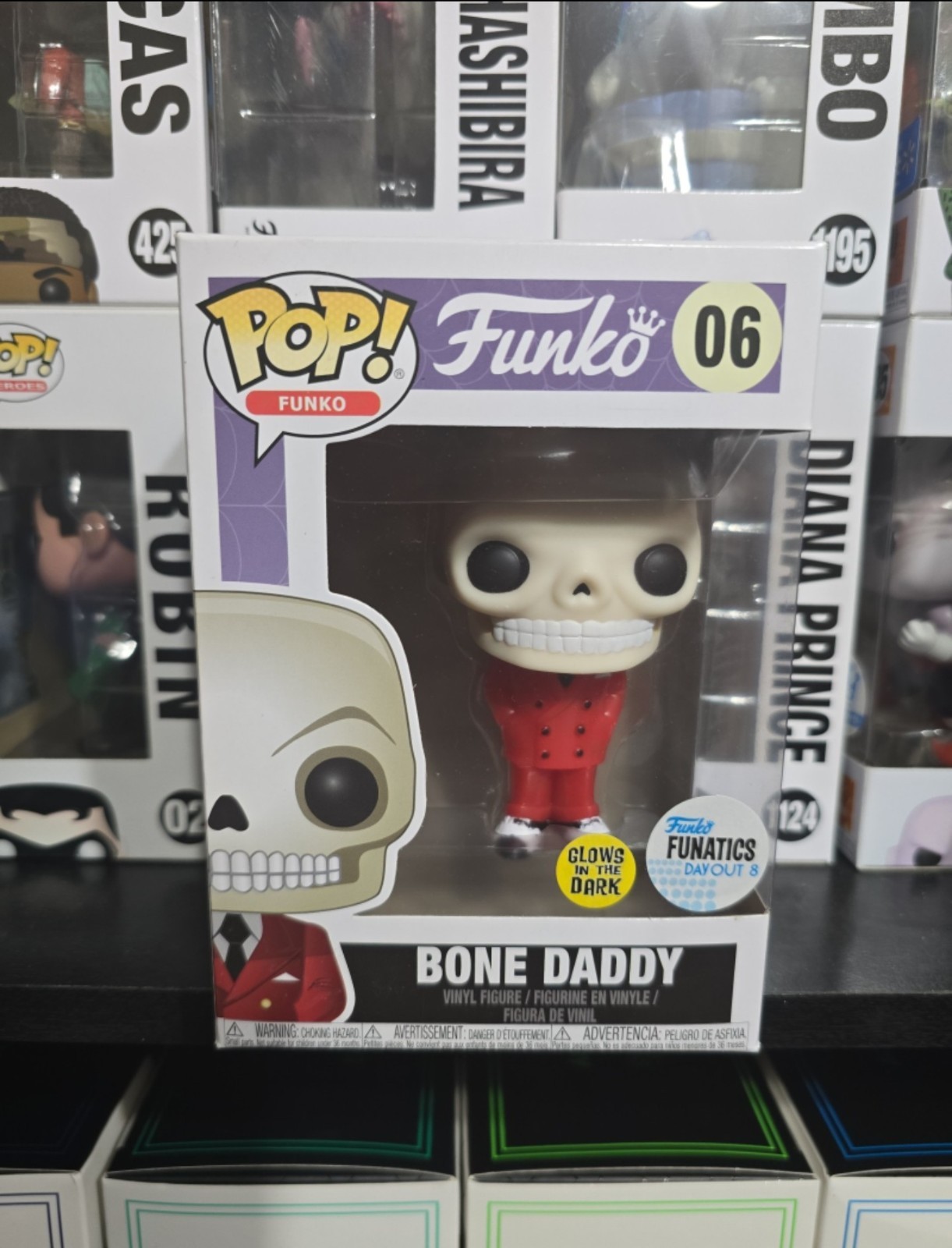 Funko Pop Vinyl: Fantastik Plastik - Bone Daddy (Chase) - Funko (Exclusive) #6