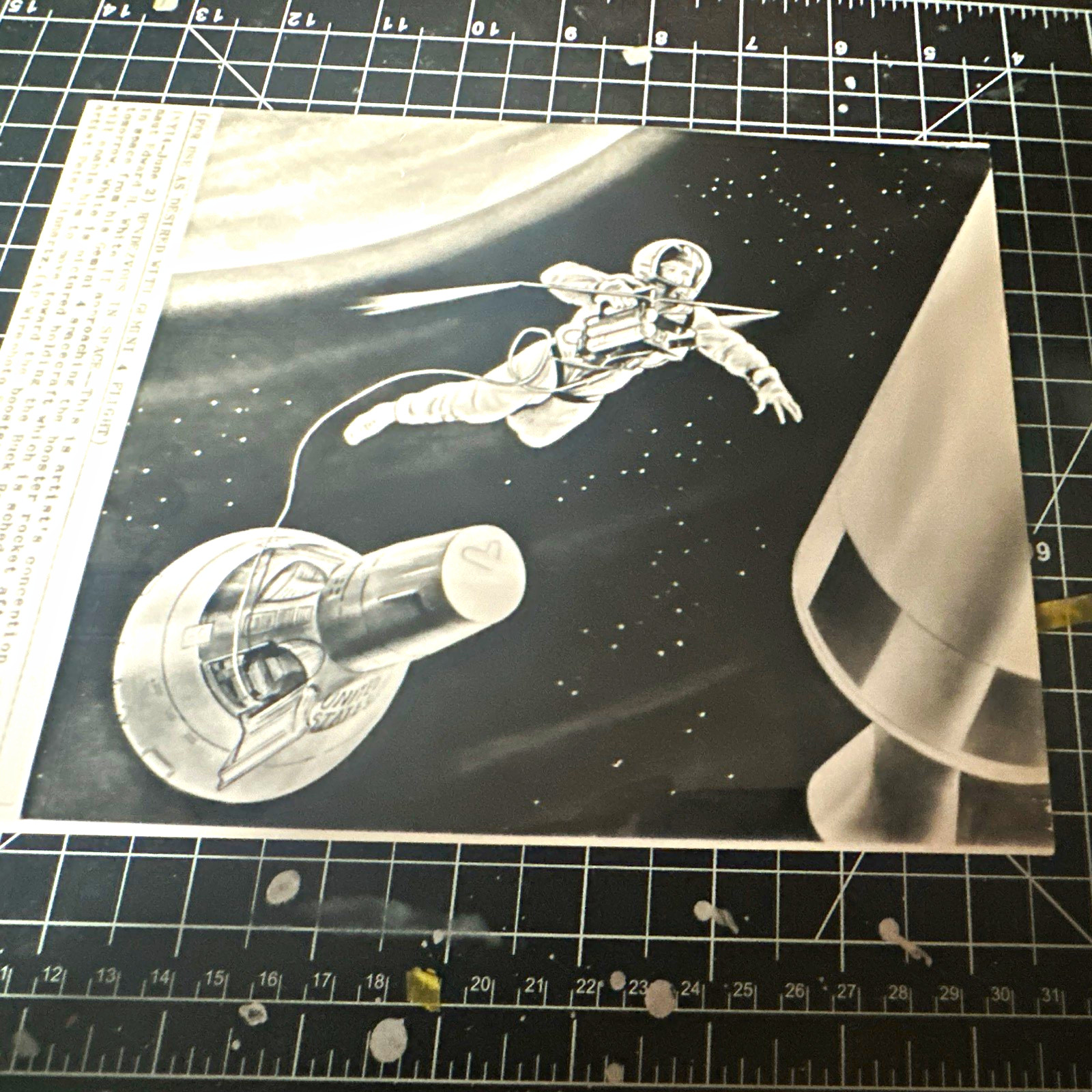 NASA Program Gemini Rendezvous in Space - Photo - 1965