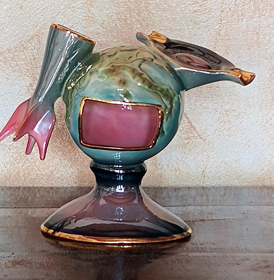 Ashtray Sesto Fiorentino Space Age Ceramic Mid-Century, 50s Vintage, italia