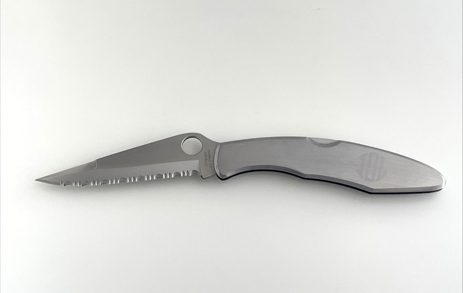 Spyderco C07 Police Folding Knife G-2 Japan 1992-1994