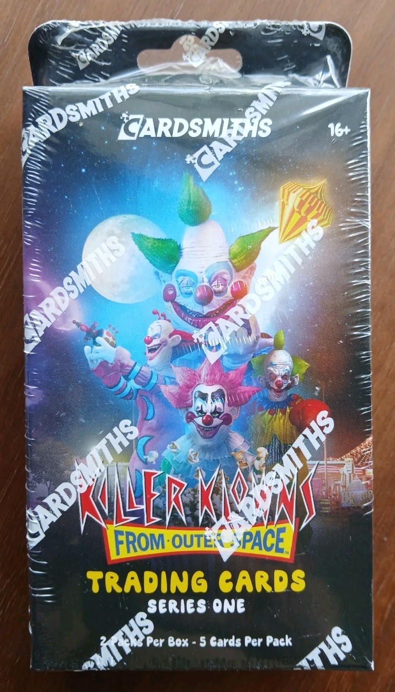 Killer Klowns Trading Card Series 1 Sealed Collector's Box 2 Packs Cardsmiths 
