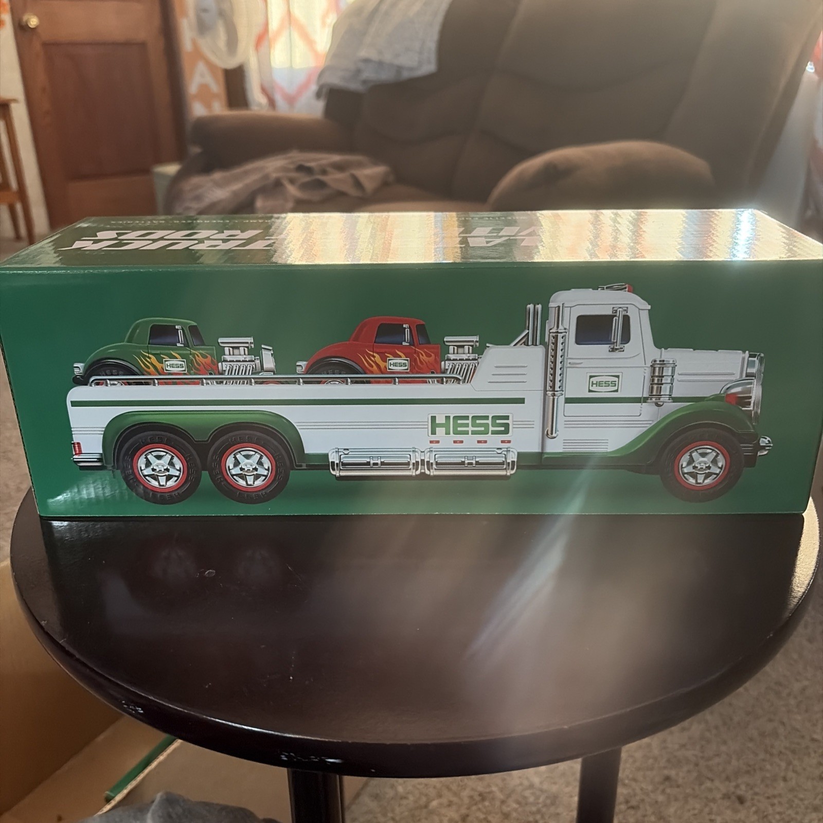 Hess 2022 Flatbed Truck with Hot Rods New In Original Box 