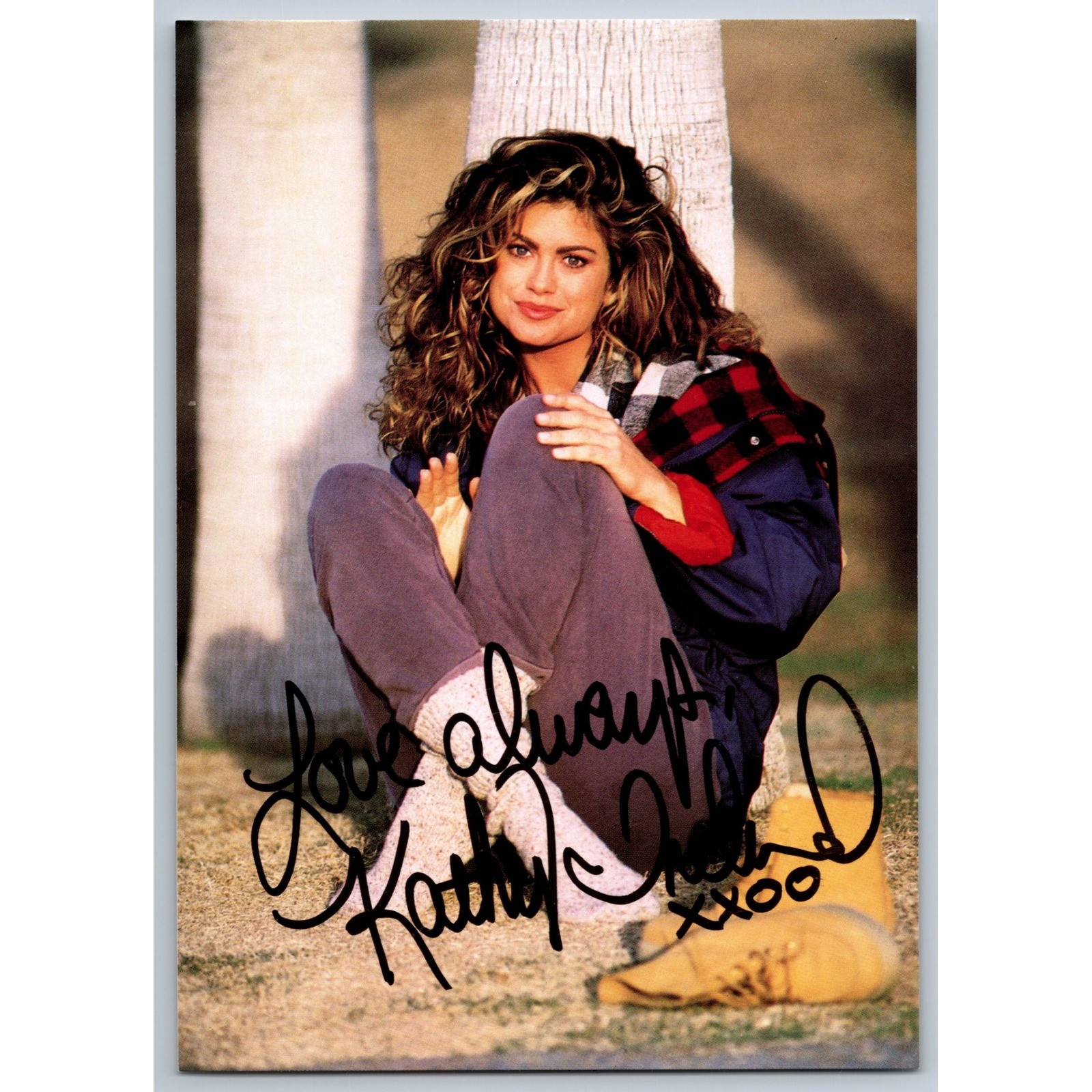 Kathy Ireland Signed Autographed 4x6 Photo Postcard Supermodel Memorabilia