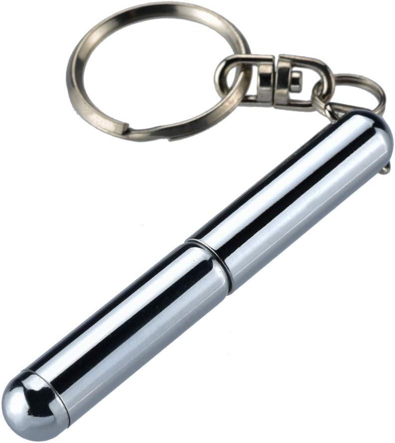 1Pc Retractable Mini Pen, Metal Tool Retractable Pocket Keychain Dad Gadgets,...