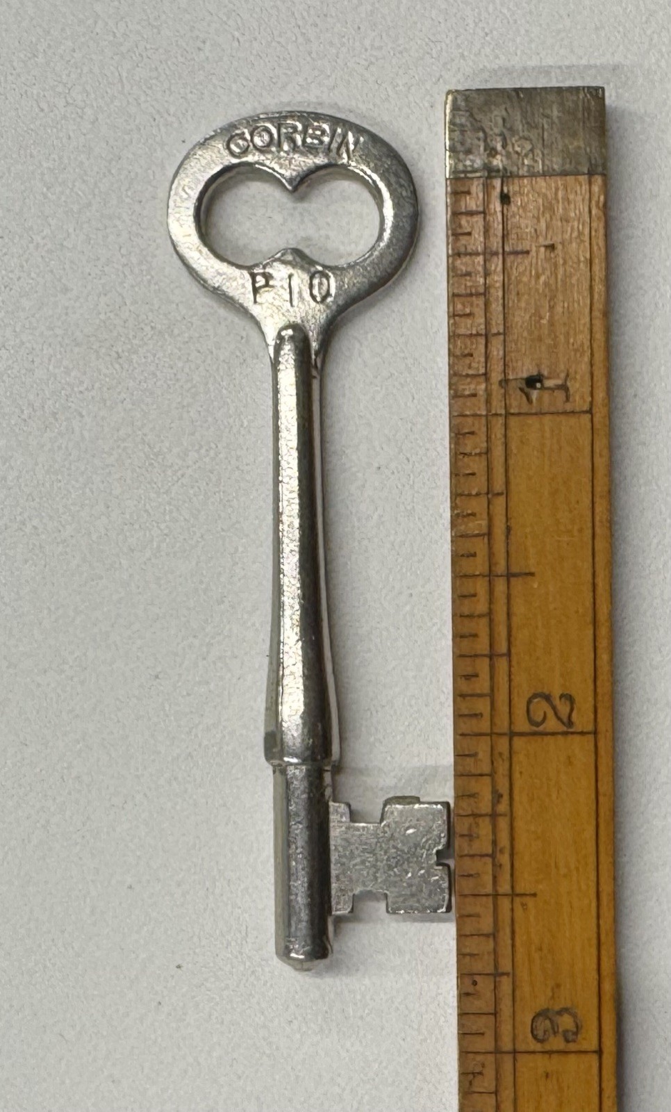 🌿 🗝️ Antique Corbin Skeleton Key #P10