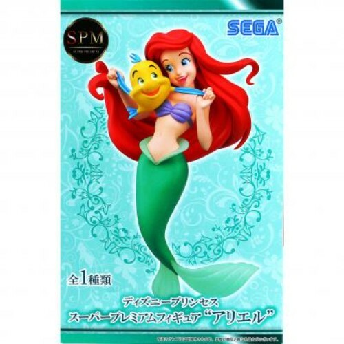 SEGA Plaza Disney The Little Mermaid SPM figure Ariel color & Pastel F/S NEW 