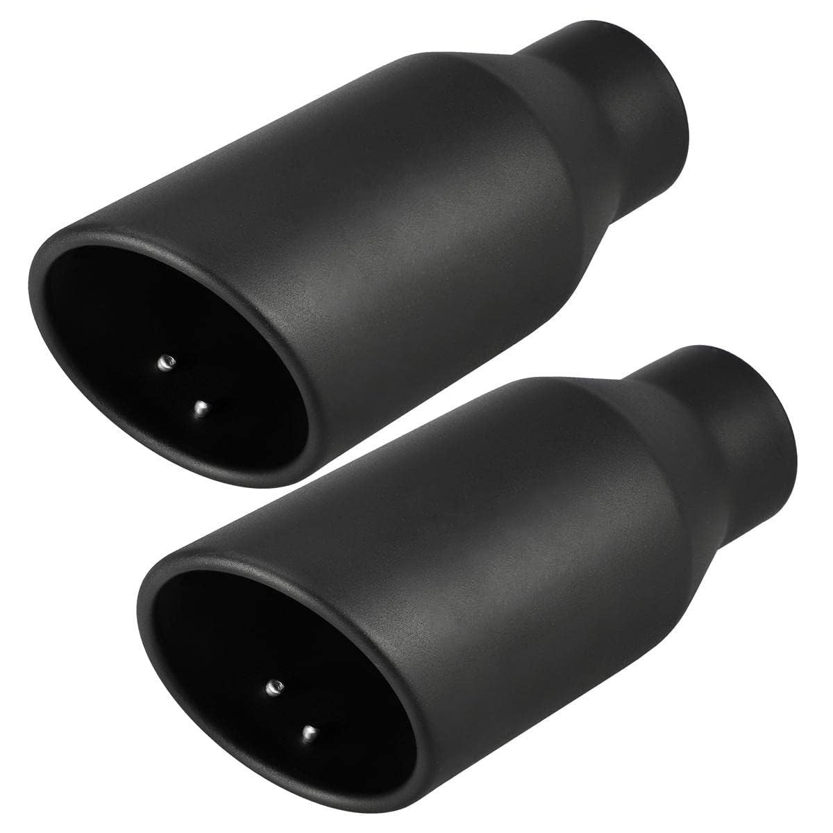 Upower 2.5 inch Inlet 4 inch Outlet Exhaust Tip 2.5\
