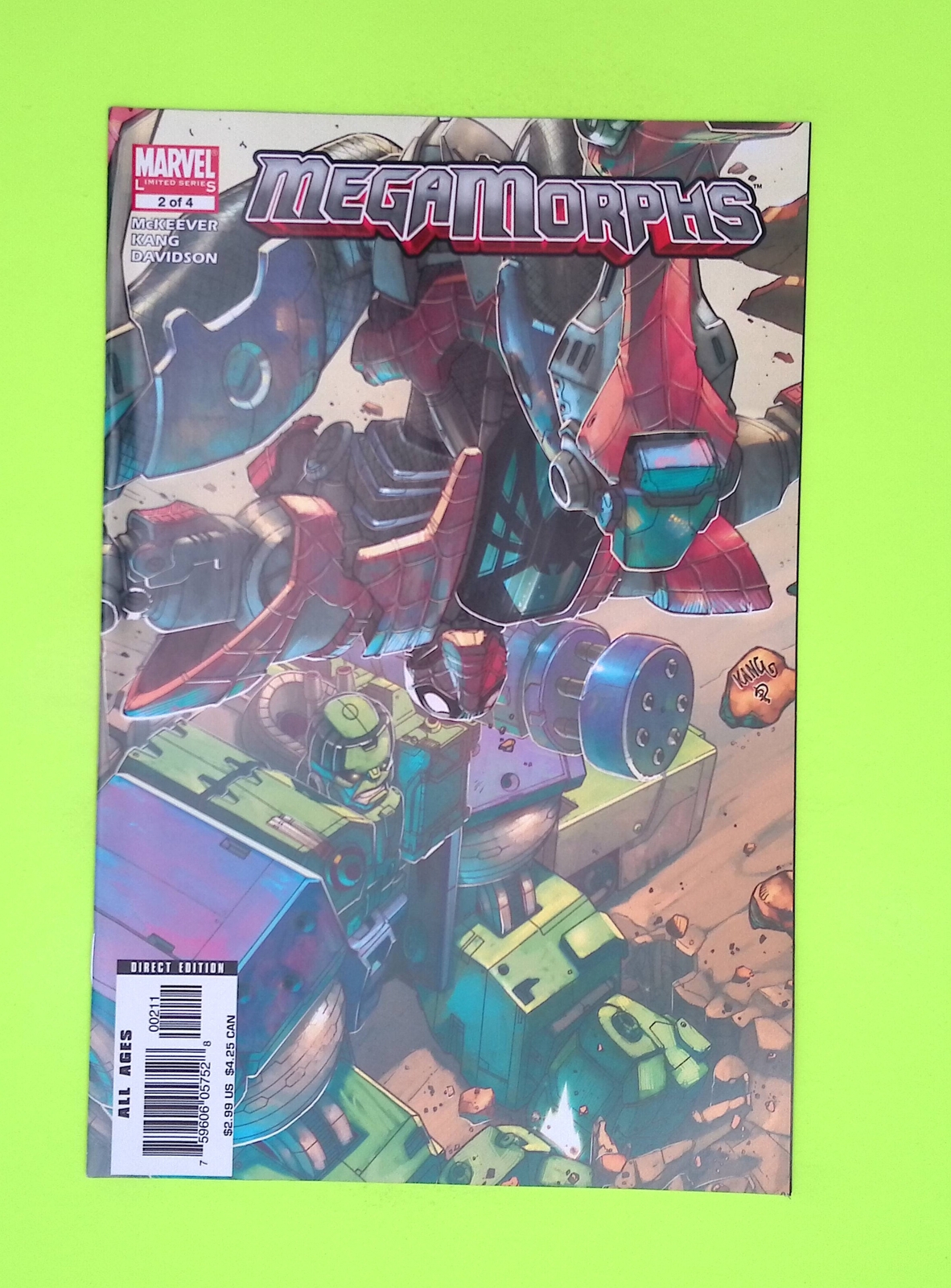 Mega Morphs #2 2005 Marvel Comics High Grade Comic Book K46-231