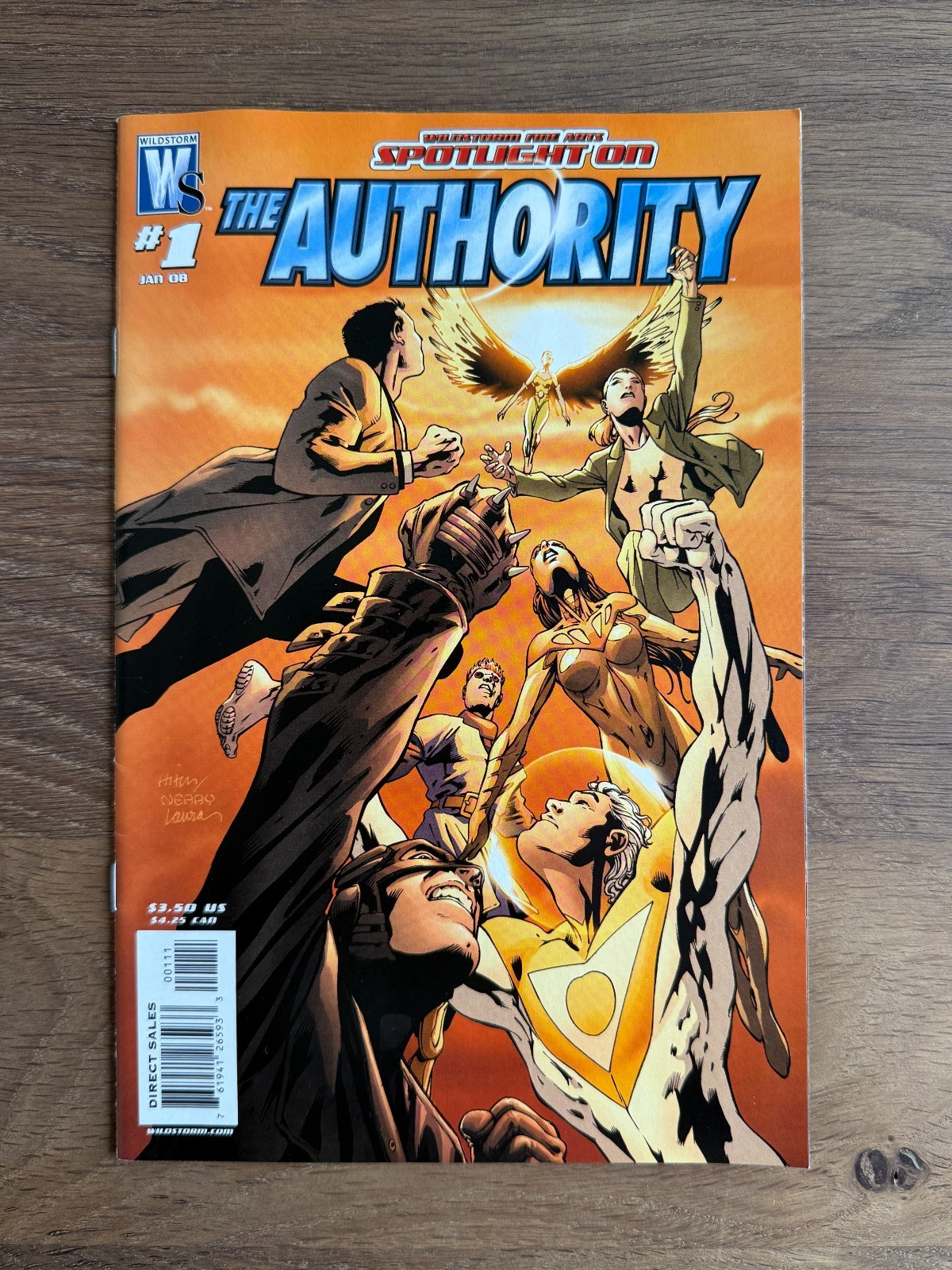 Wildstorm Fine Arts: Spotlight on The Authority Vol 1 #1 WildStorm (2007)
