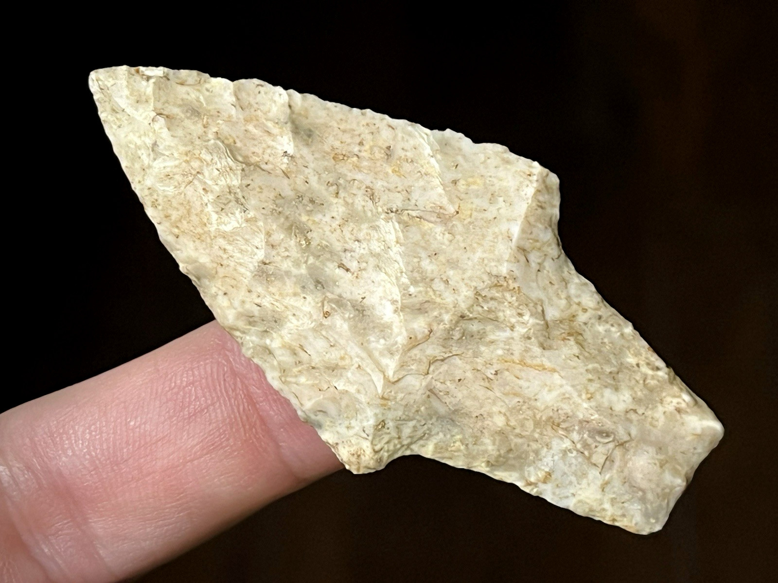 EXCEPTIONAL MISSOURI HIDDEN VALLEY POINT AUTHENTIC ARROWHEAD INDIAN ARTIFACT B37