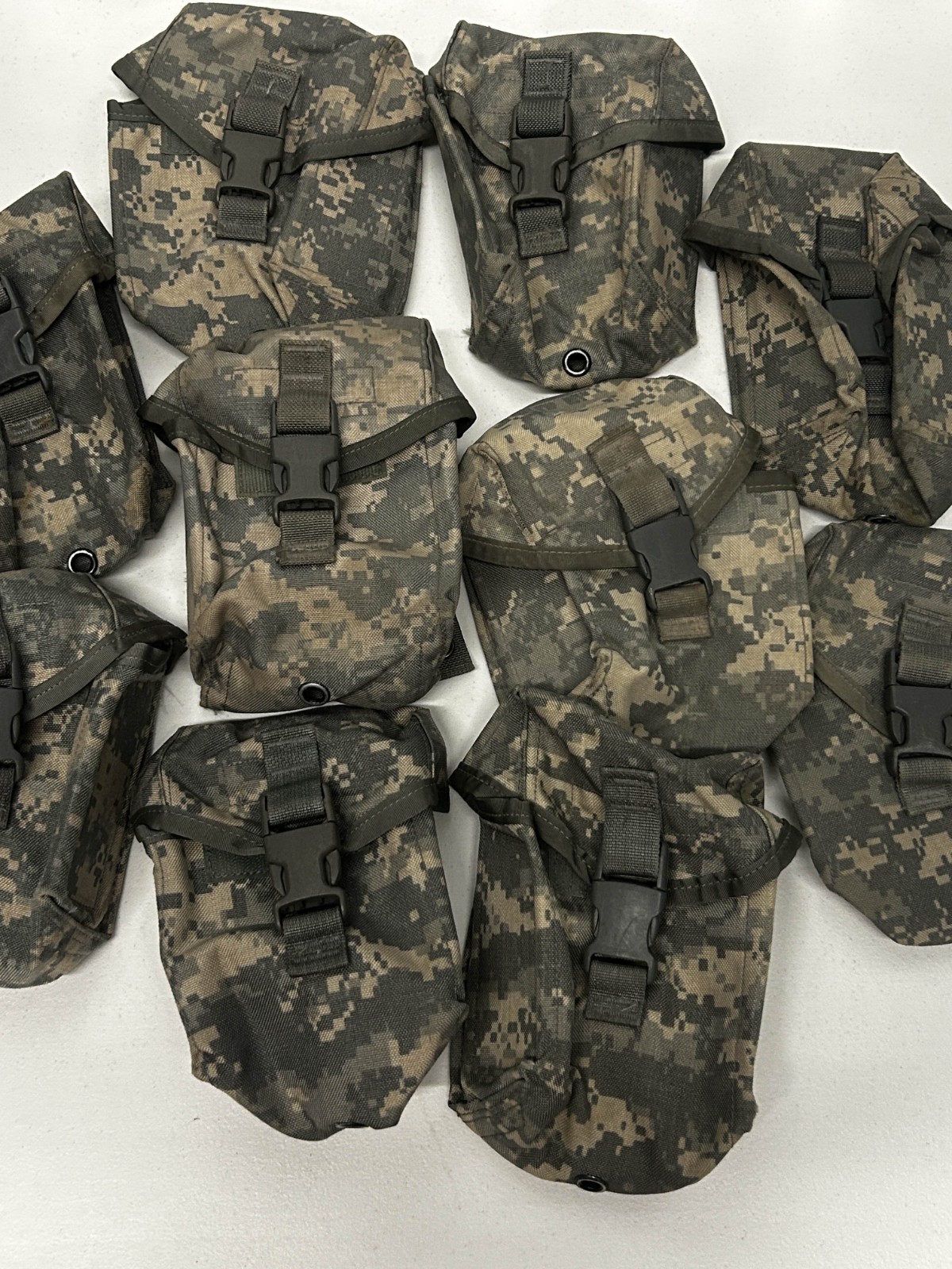 (10 Pack) USGI Army Issued ACU Molle II IFAK First Aid Pouch Medkit Tactical UCP