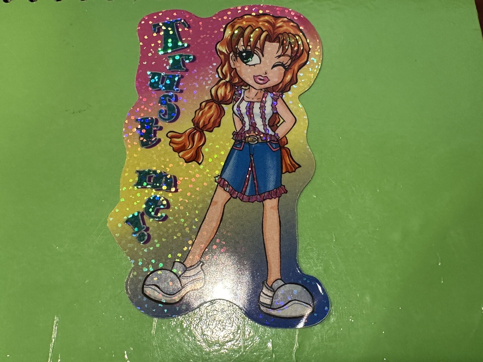 Allstar Girls Y2K Holofoil Vending Sticker #21 of #21 (2004) \