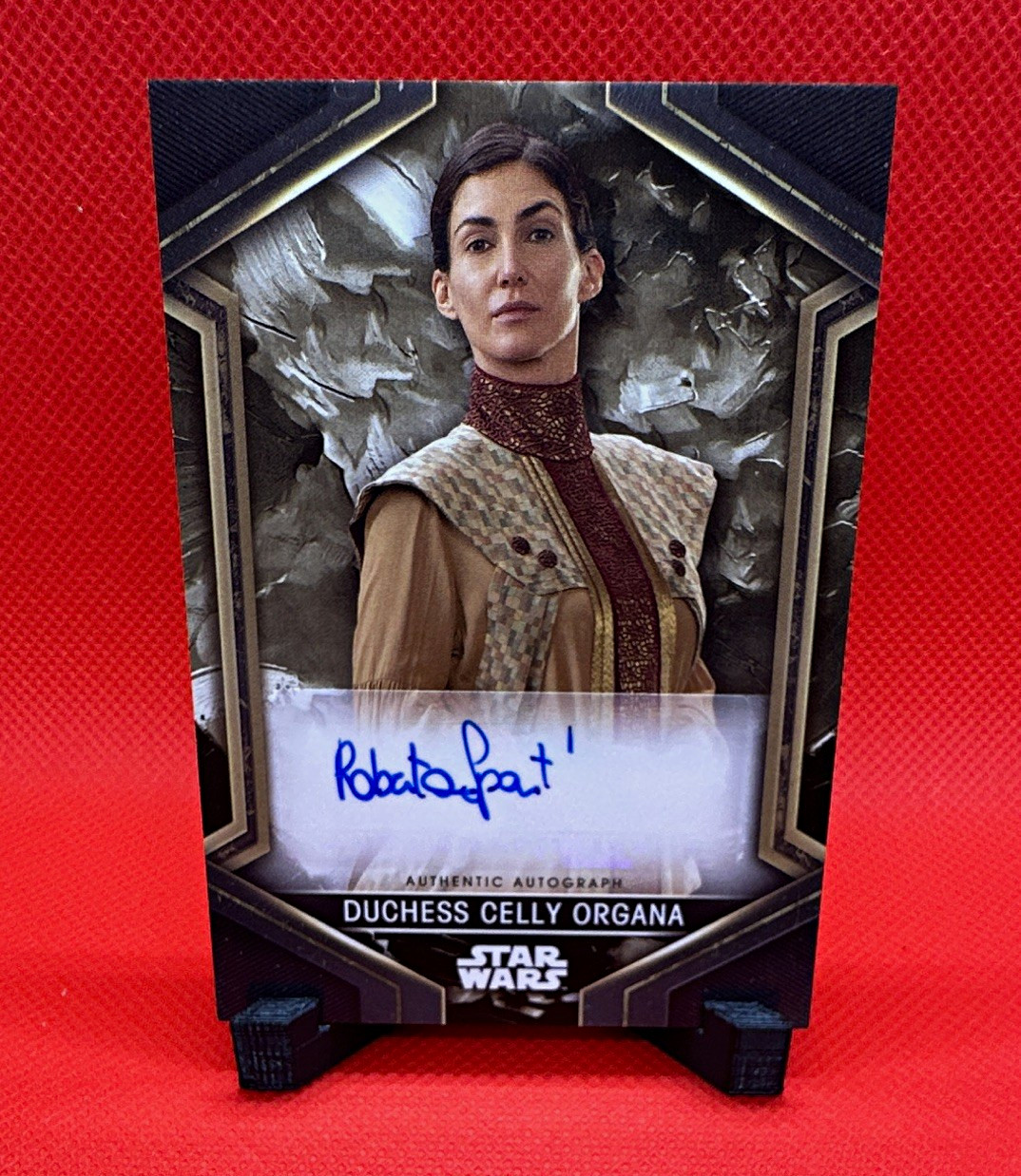 Topps 2023 Obi-Wan Kenobi Star Wars Autograph A-RS Roberta Sparta Duchess Celly