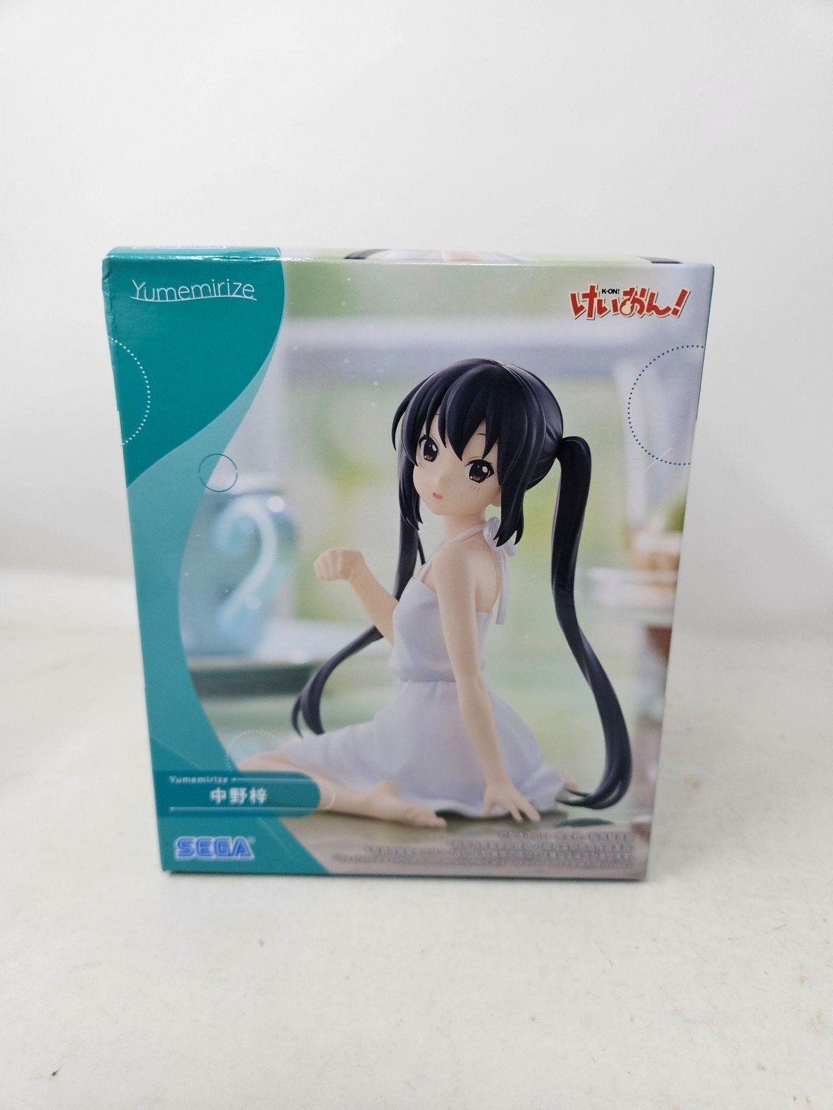Sega Yumemirize Azusa Nakano K-ON Anime PVC Figure New Boxed White Dress