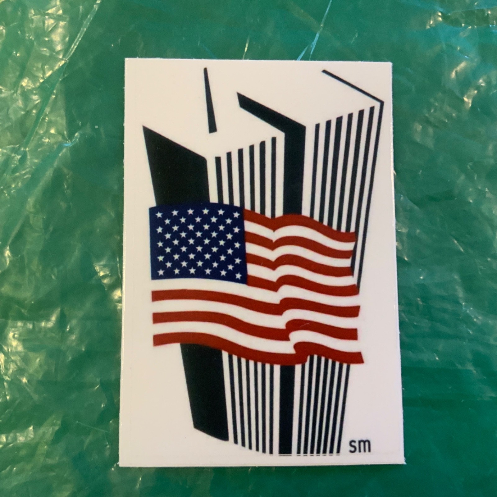 World Trade Center Port Authority NY NJ Sticker Twin Towers 3.5” X 2.5”