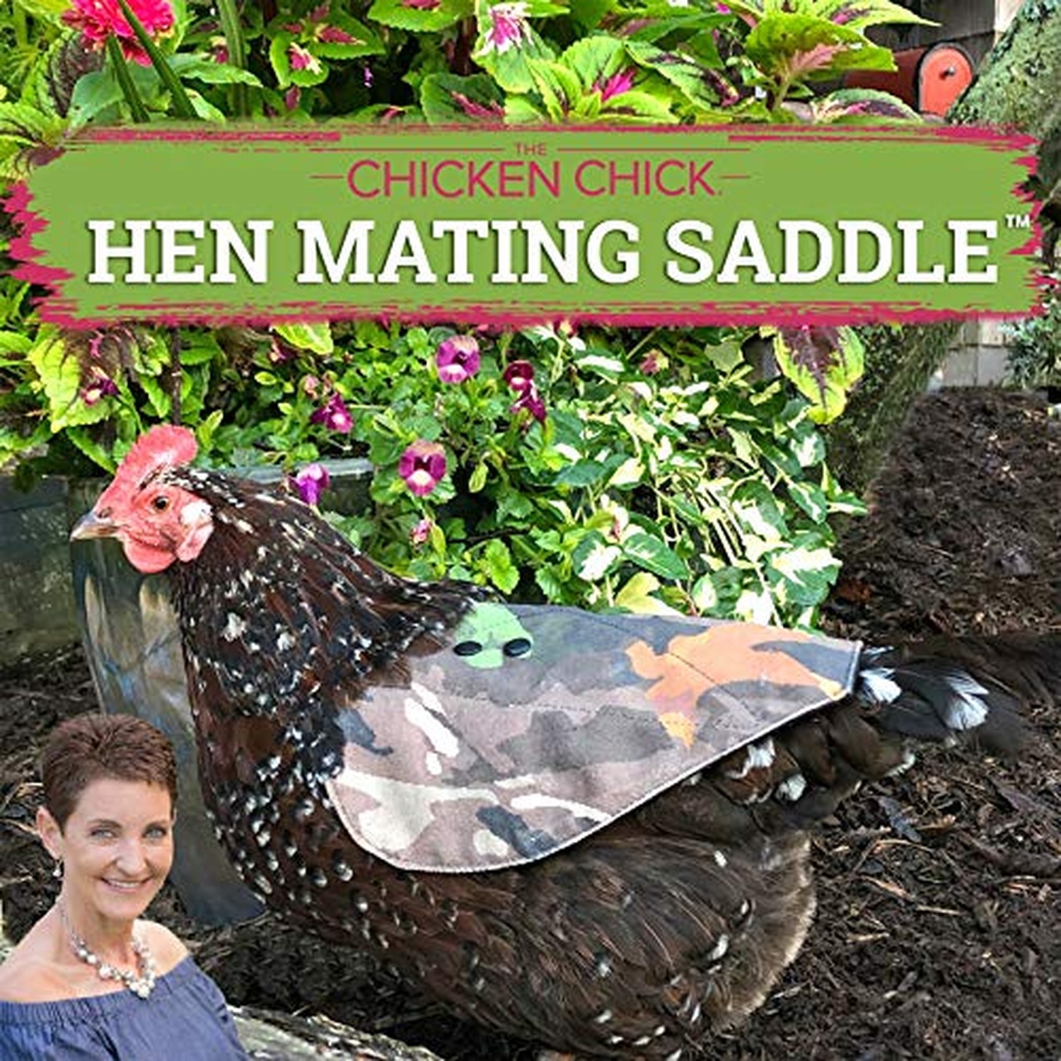 The Chicken Chick® Hen Mating Saddle Standard…