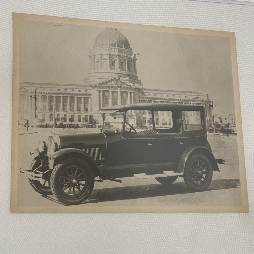 Vintage 1924 Kleiber California 4 Door Car Photo Photograph Modern Print