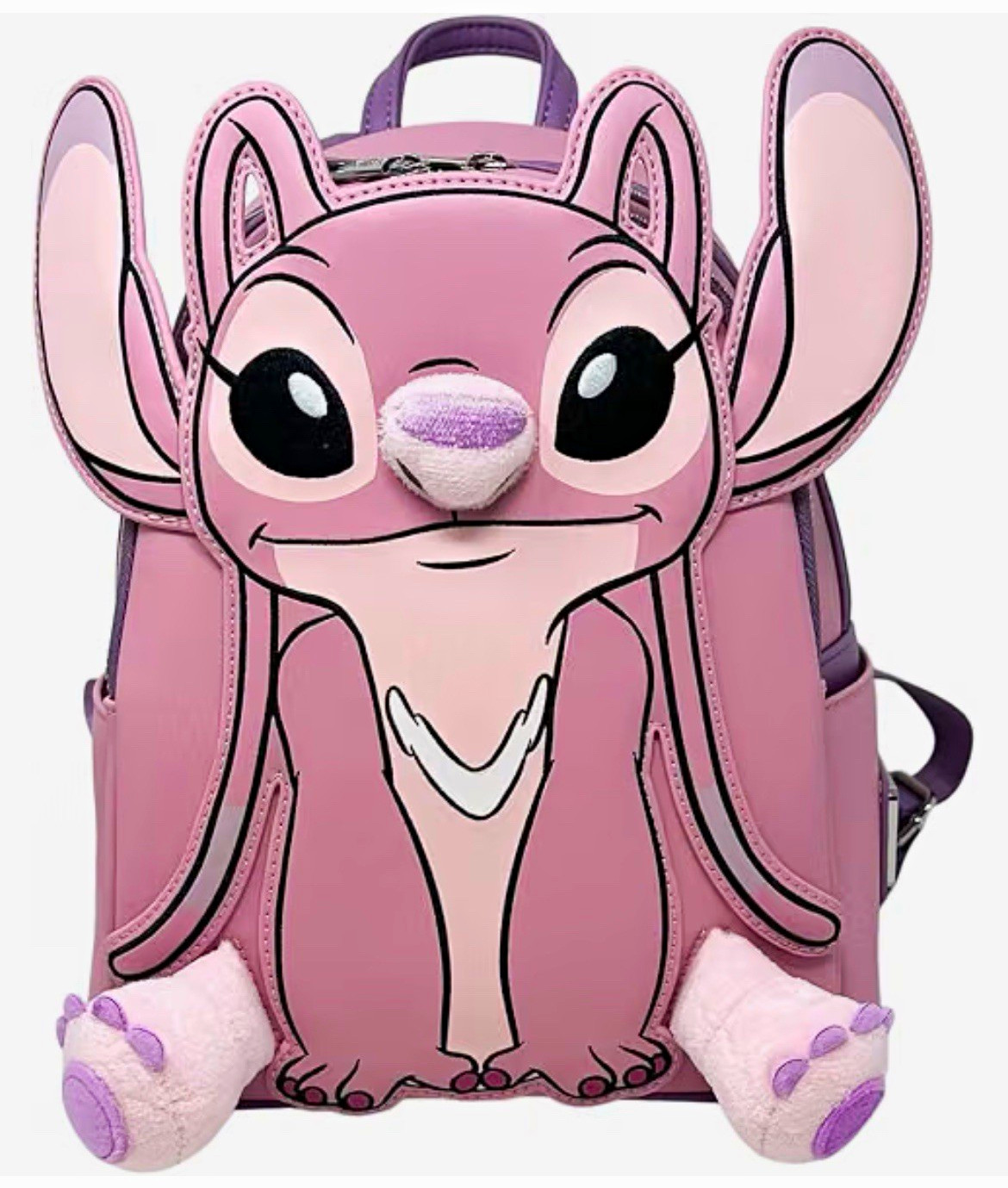 NWT Loungefly Disney Lilo & Stitch Angel Figural Mini Backpack UK Exclusive Rare