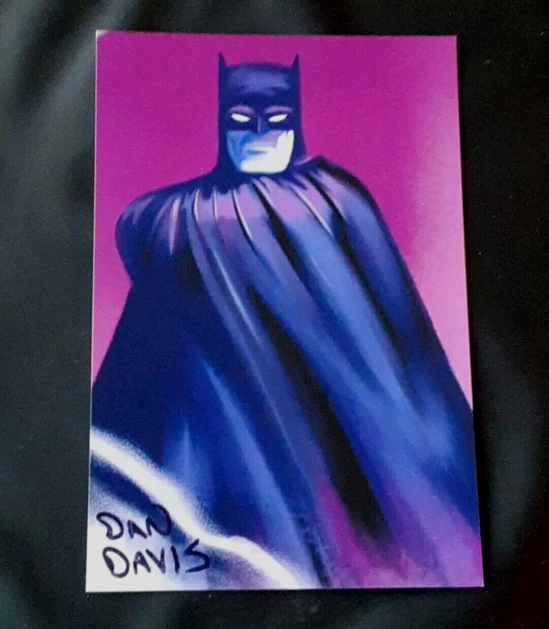 DAN DAVIS COMIC BOOK ARTIST BATMAN AQUAMAN AUTOGRAPHED SIGNED GLOSSY 4x6 PHOTO