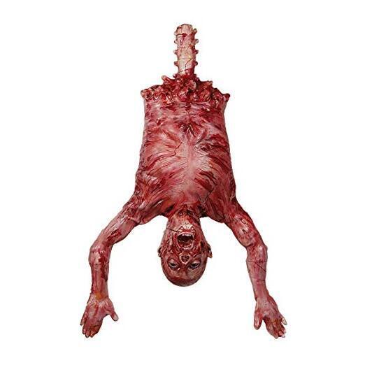  Hanging Corpse Halloween Decoration, 3.3 ft Creepy Skinned Hanging Body for 