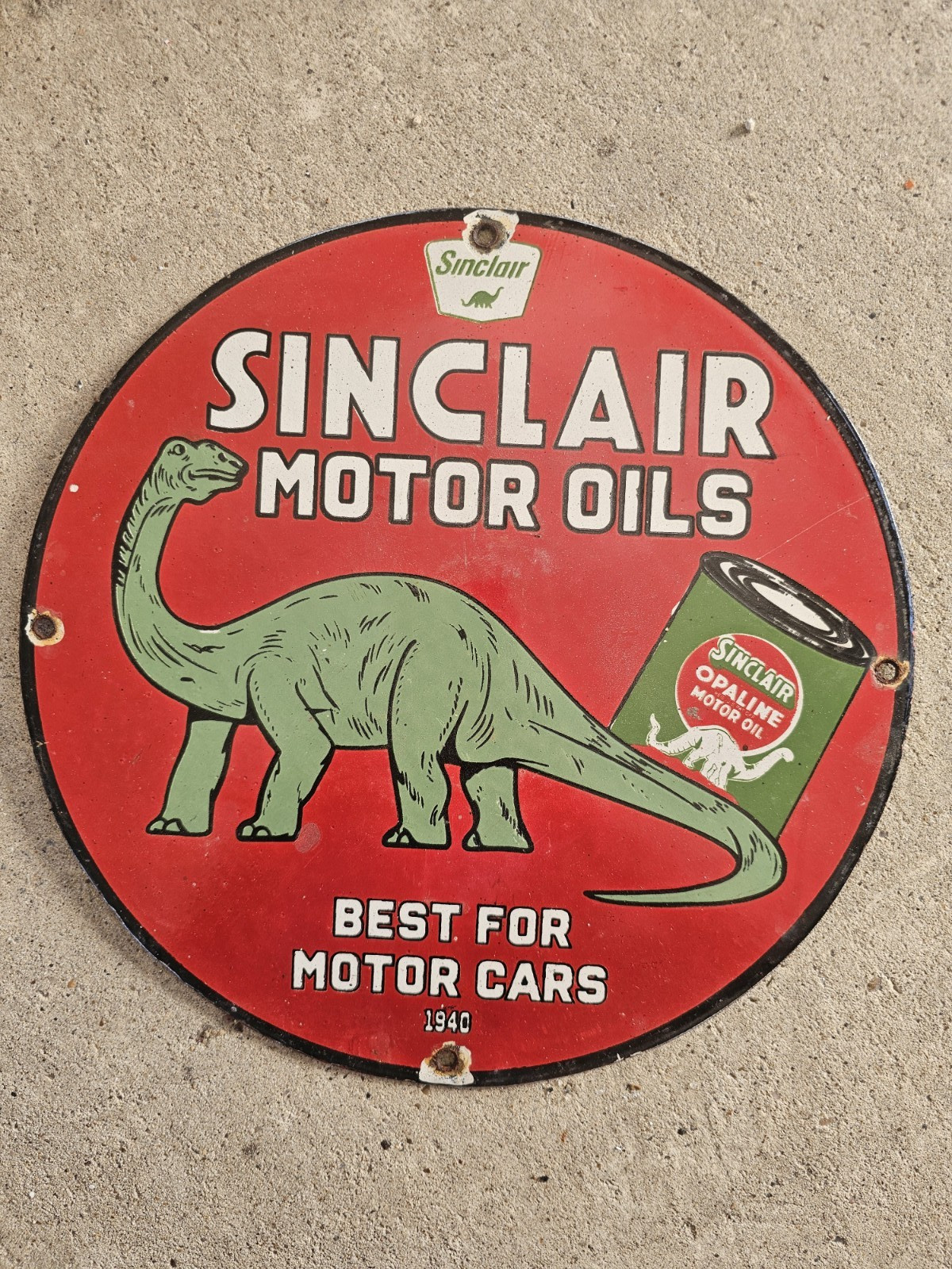 VINTAGE SINCLAIR MOTOR OIL \