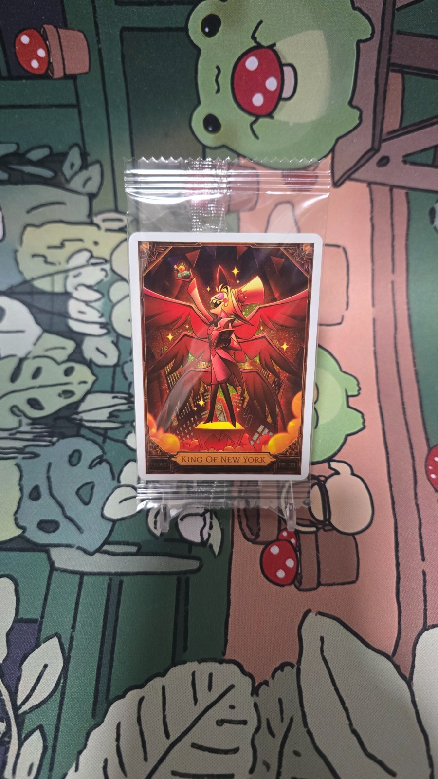 Hazbin Hotel Trading Cards King Of New York Promo Card (PR-33) PSA NYCC 2026