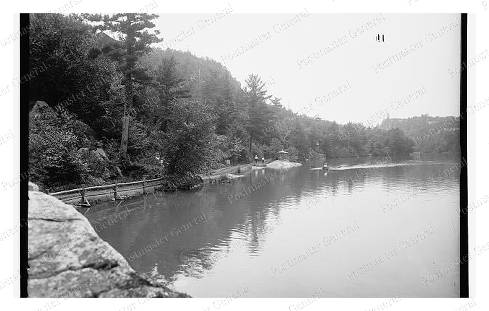 Mohonk New York Lake Mohonk House Standard Postcard COPY RPPC