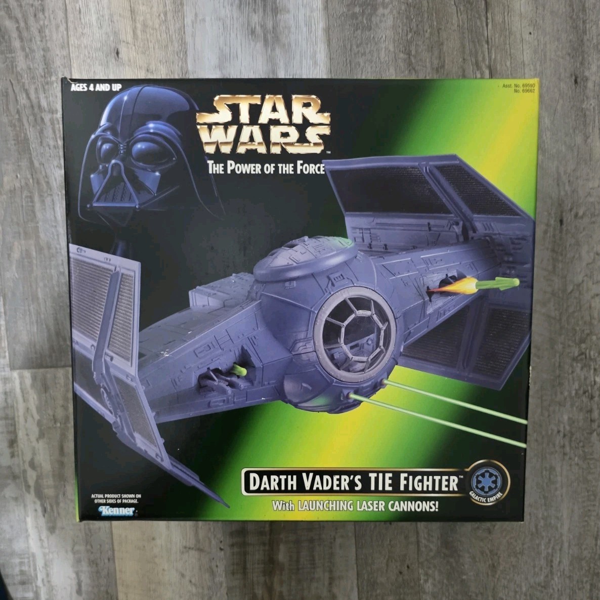 Kenner Star Wars Potf Darth Vader\'s TIE Fighter Vehicle Ship sealed/unopened 