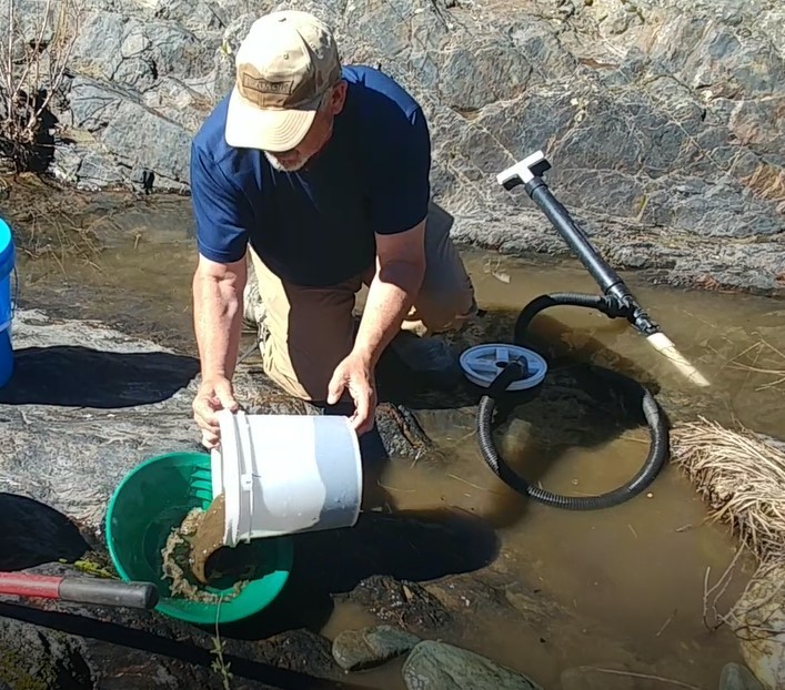 GOLD-n-SAND Hand Dredge X-Stream Hybrid Pro. 