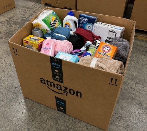 Discount Retail Box Large Amazon Walmart TJ Maxx