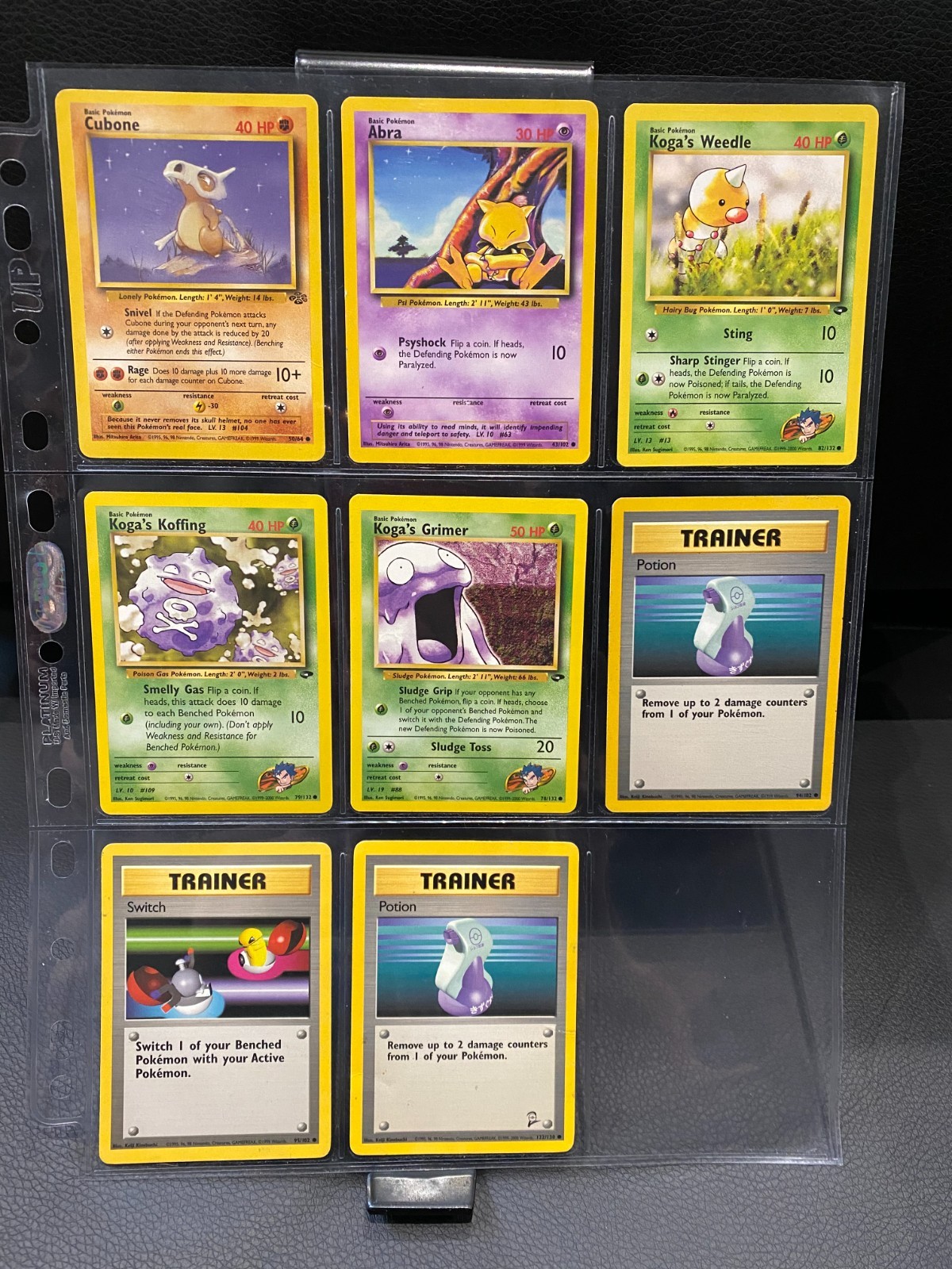 Mixed Sets Bundle - Vintage 1999 Pokemon Cards - No duplicates x8