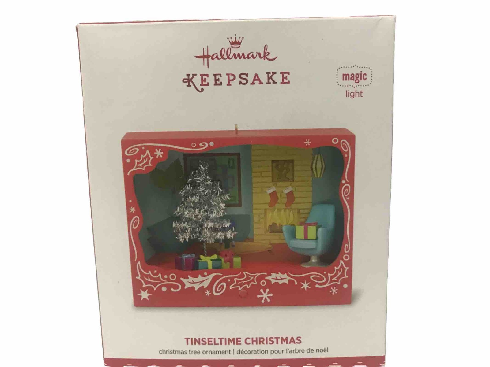 2017 Hallmark Keepsake Ornament Tinseltime Christmas Magic Light