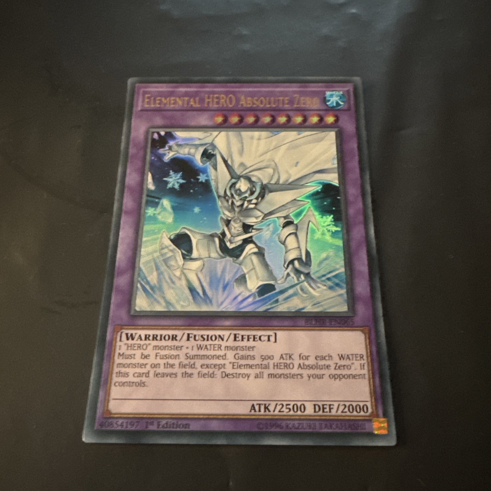 Elemental HERO Absolute Zero BLHR-EN065 Ultra Rare NM 1st Ed Yugioh