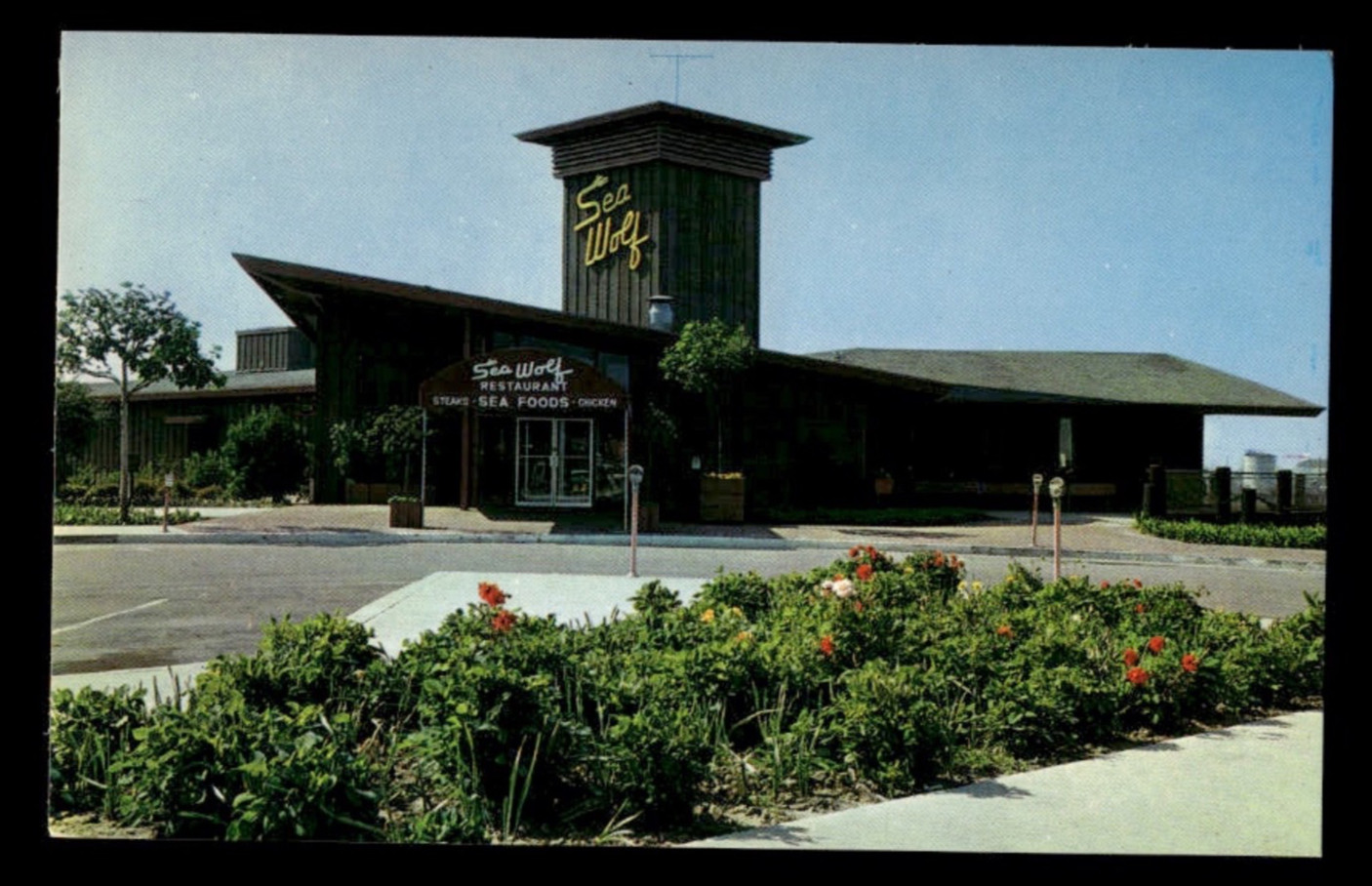 Sea Wolf Restaurant Jack London Square Oakland California Chrome Postcard