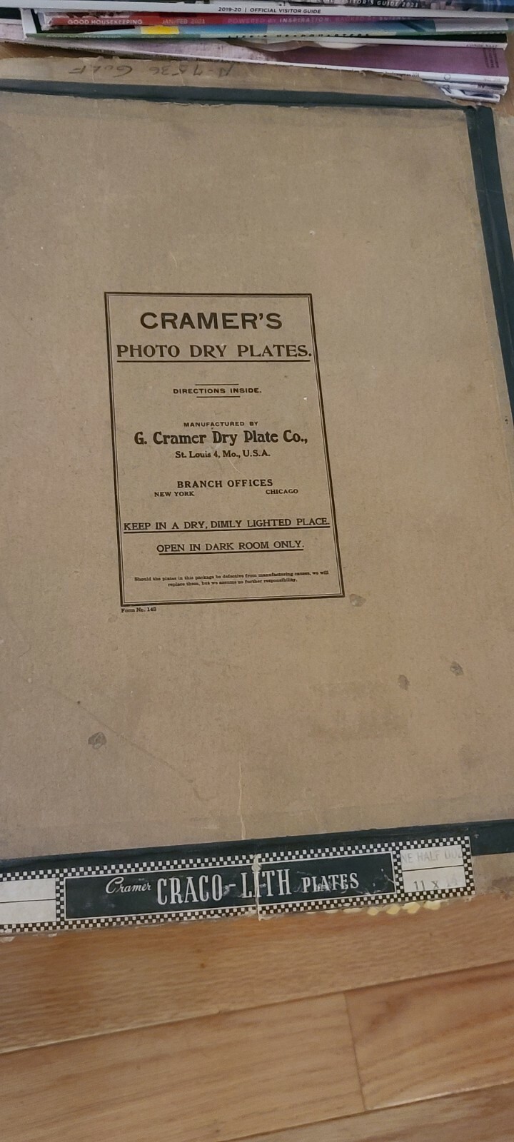 Cramer Photo Dry Plates Set Of 11 Nash Cadillac Dodge Packard Studebaker 1949-50