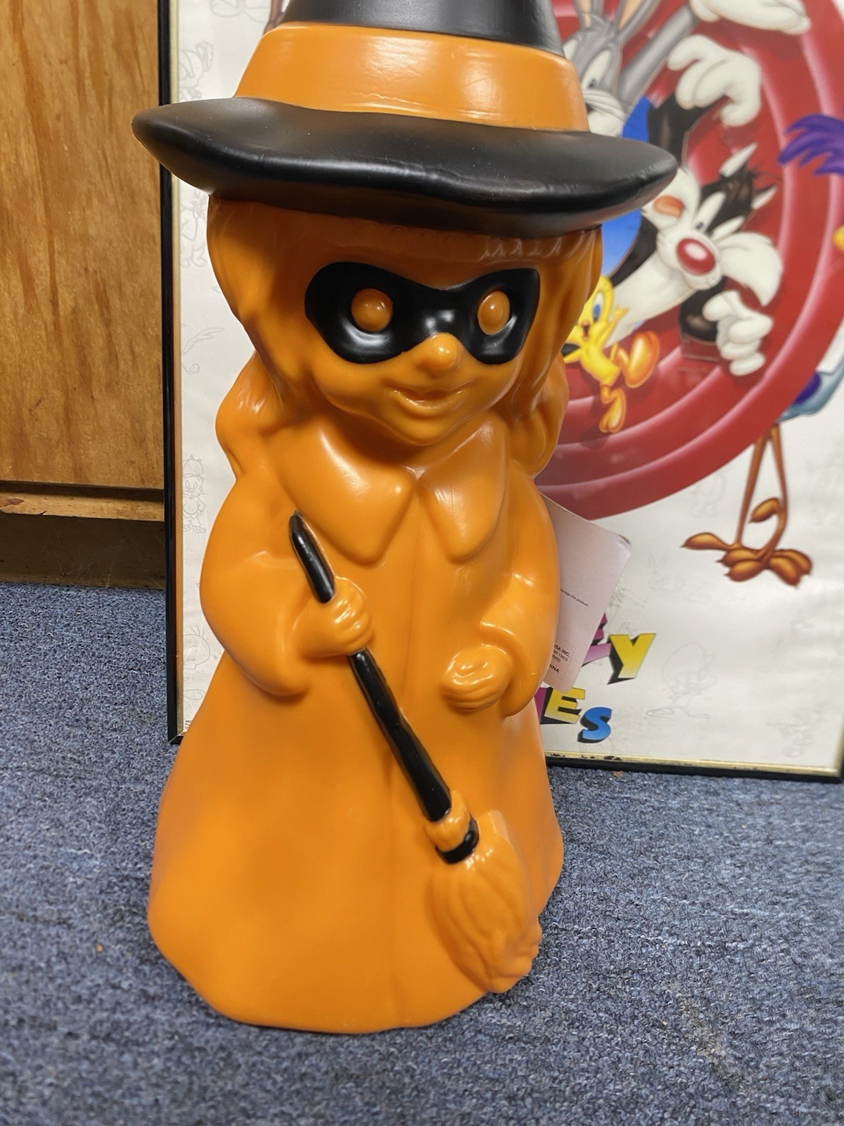 Vintage Seasons Witch L/U Blow Mold 17\