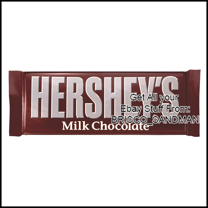Fridge Fun Refrigerator Magnet HERSHEY\'S CHOCOLATE Version A Retro Food Diecut