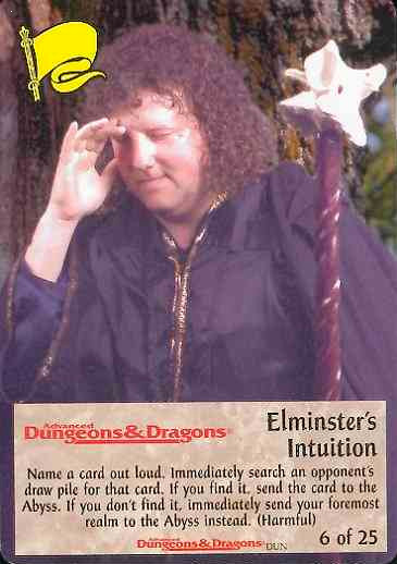 Spellfire - DUNGEONS Chase #06 - DUc/06 - Elminster's Intuition - D&D NEW