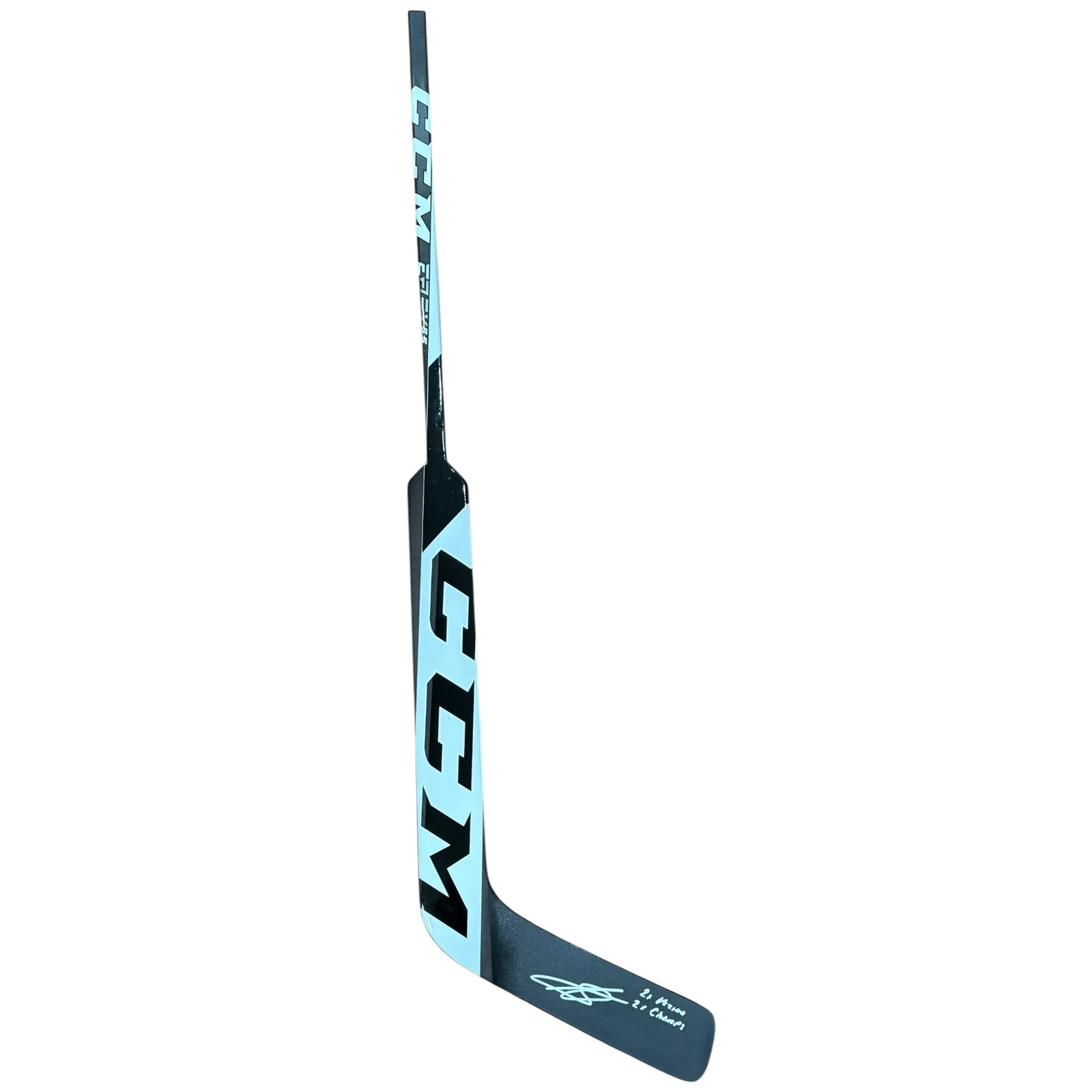Sergei Bobrovsky Autographed Full Size CCM Hockey Goalie Stick w/ 2 Inscriptions