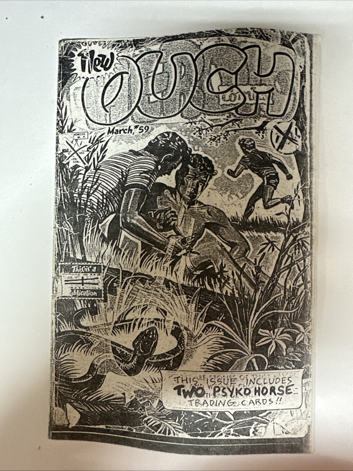 Vintage The New Ouch Mini Comic Zine 1959 Underground Art Signed Limited 30/200 