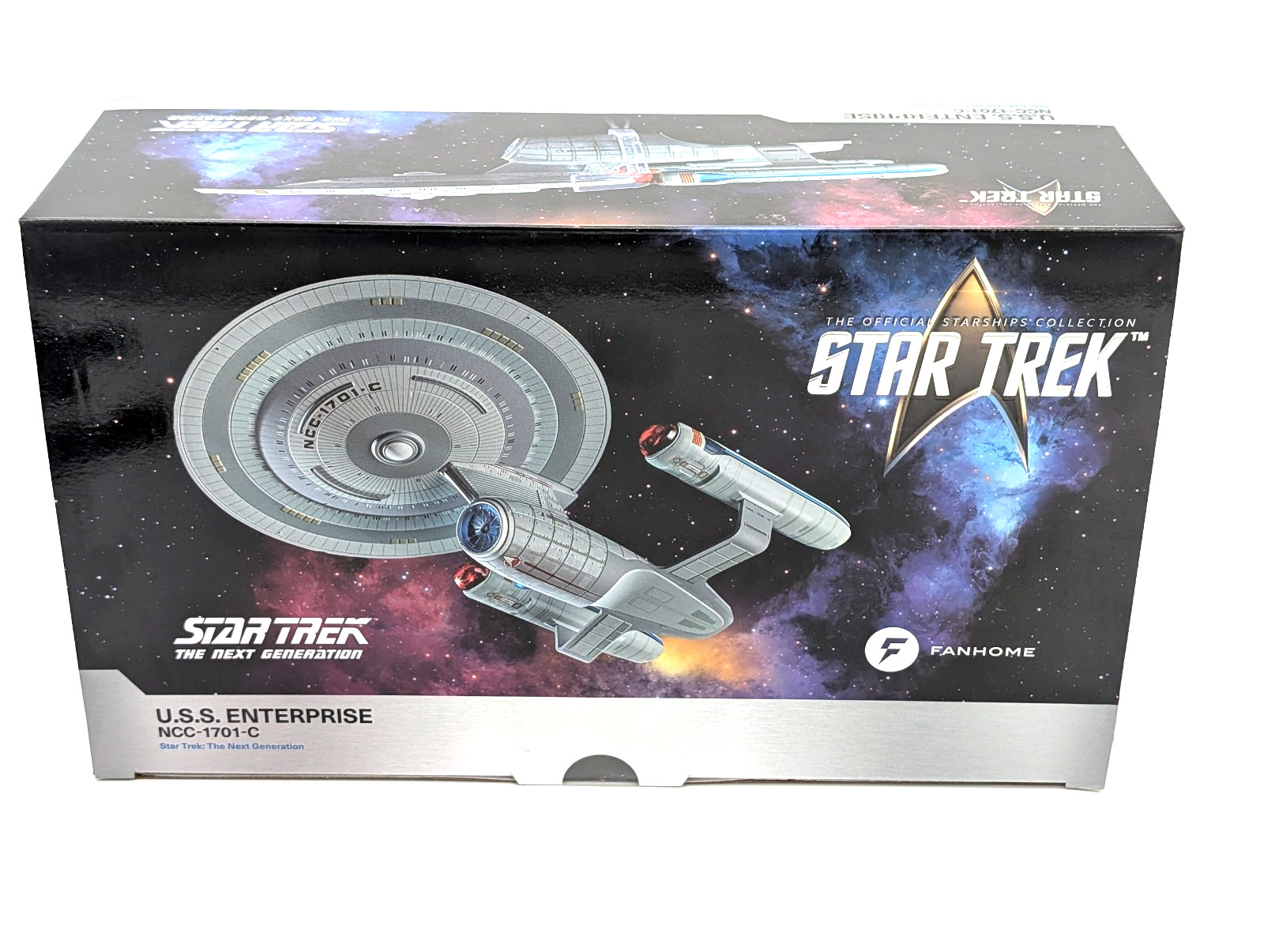 Fanhome Eaglemoss U.S.S. Enterprise C NCC-1701-C XL Star Trek Starships + Mag
