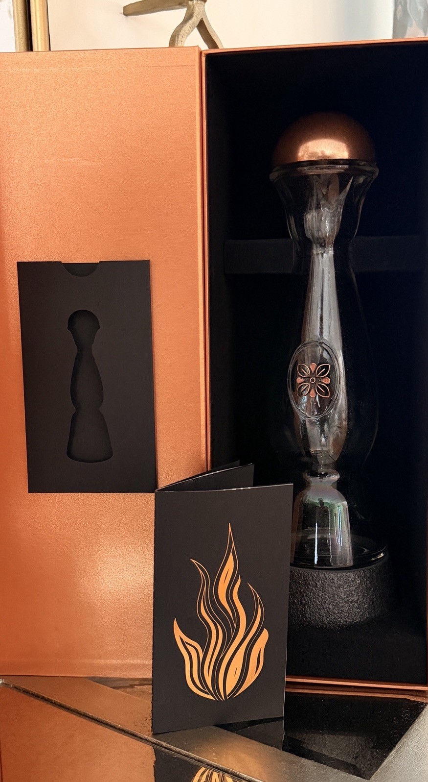 Clase Azul Tequila Blanco Ahumado – Empty Used Bottle with Original Box