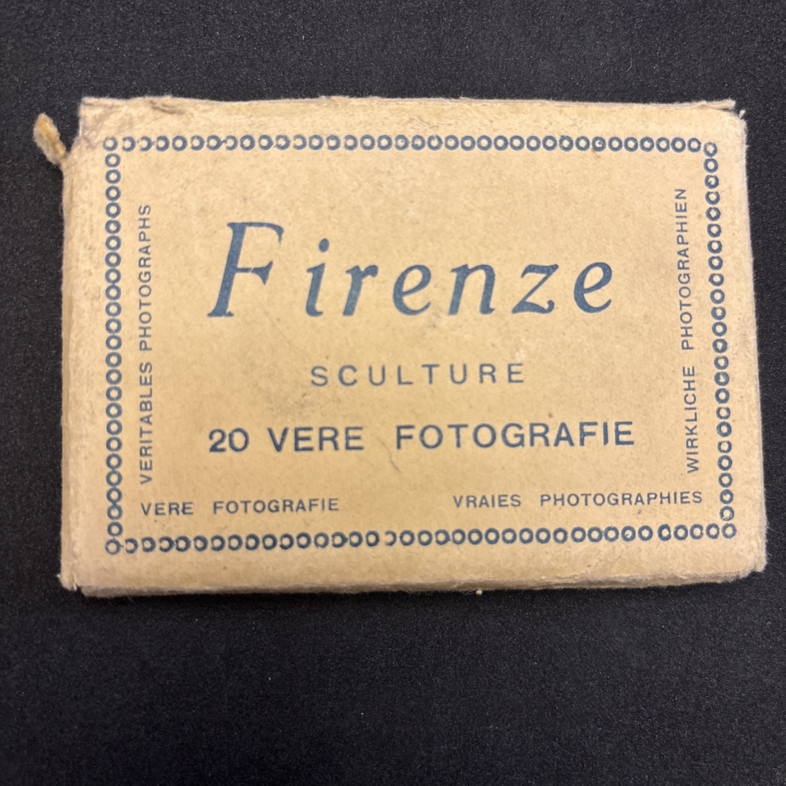 Antique Italian 20 Artistic Photographs Firenze Florence Italy 1900s
