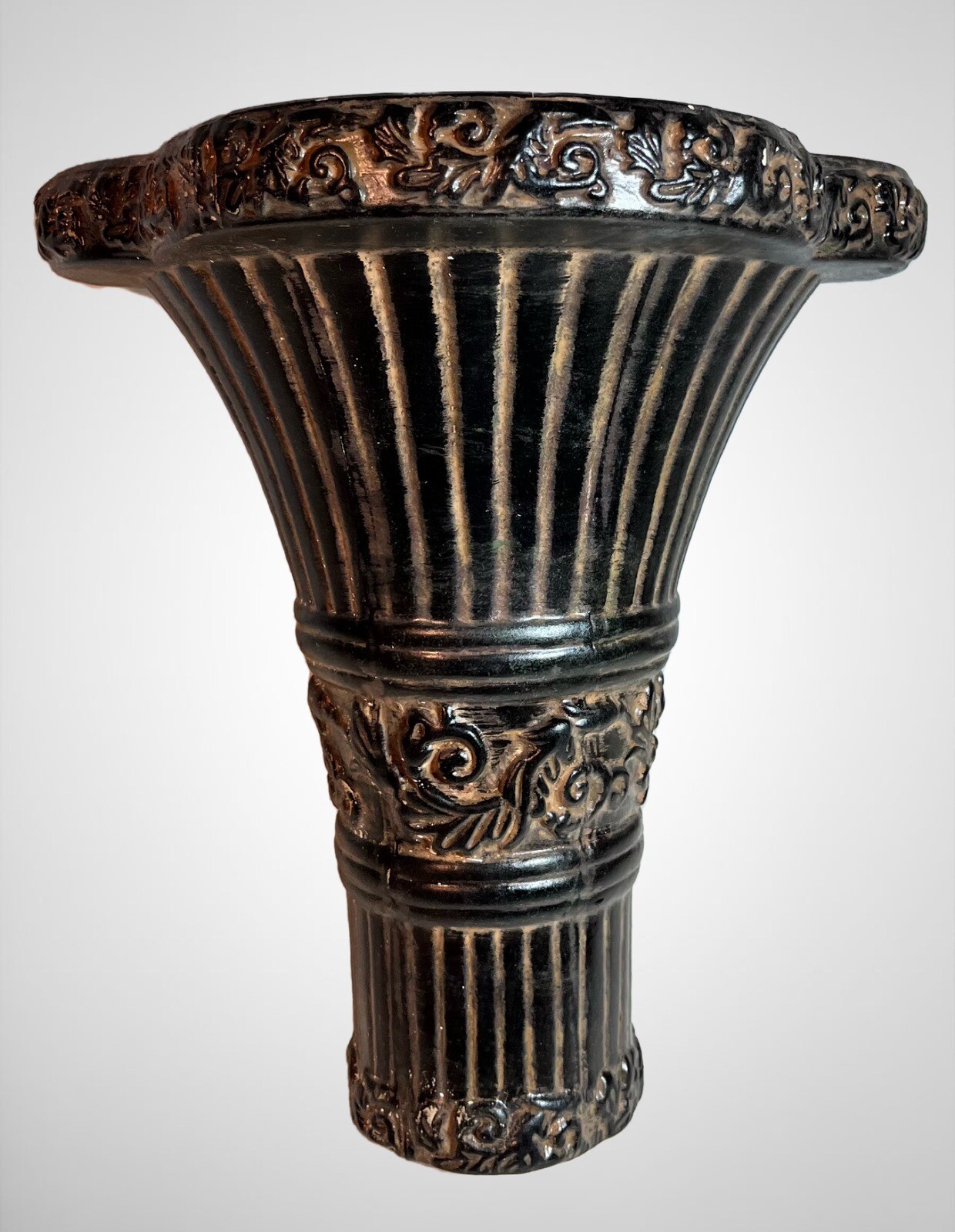 Antique Pedestal Vase 11