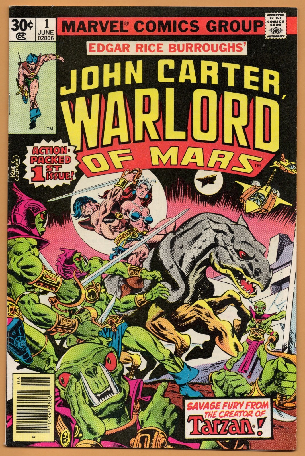 JOHN CARTER #1     9.2     NEAR MINT-    EDGAR RICE BURROUGHS