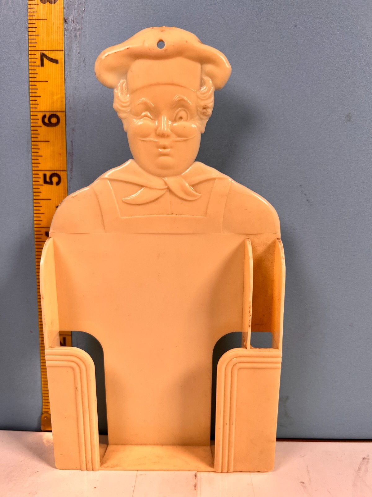 Vintage Royal Product Wall Hanging Chef Memo Pad & Pencil Holder